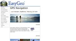 Desktop Screenshot of easygeo.de